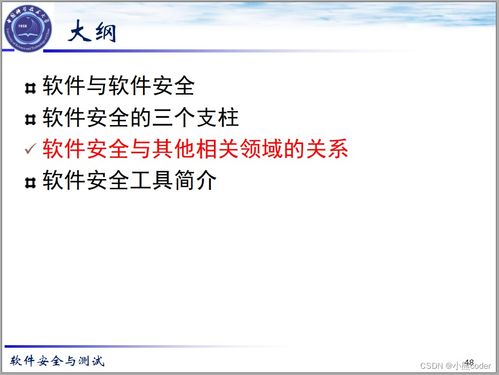 2024年網絡安全 軟件安全基礎、架構組件與安全開發詳解